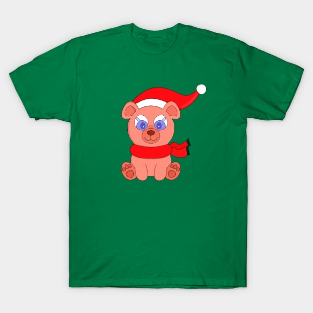 Baby Winter Bear T-Shirt by DiegoCarvalho